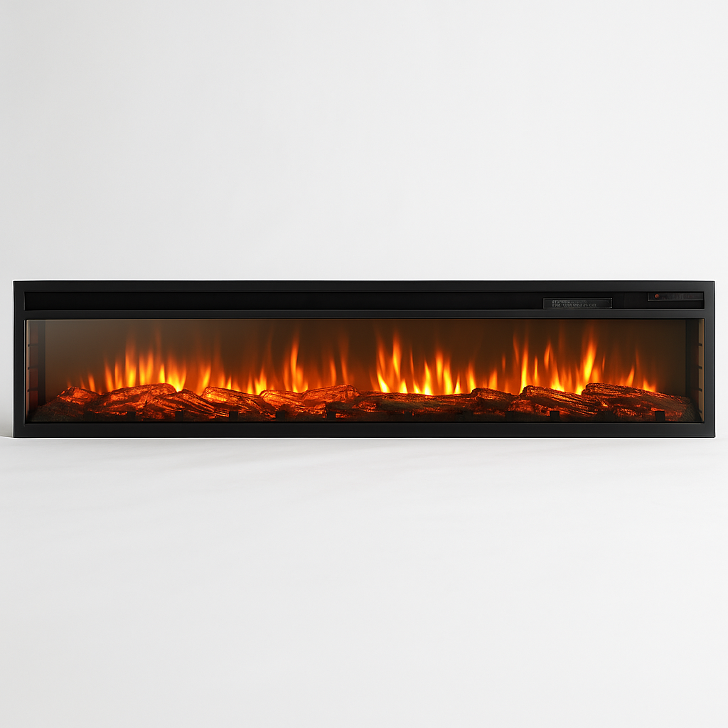 Luminara AeroLine 72-Inch Linear Electric Fireplace