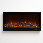 AuraFlame RidgeLine 48-Inch Electric Fireplace