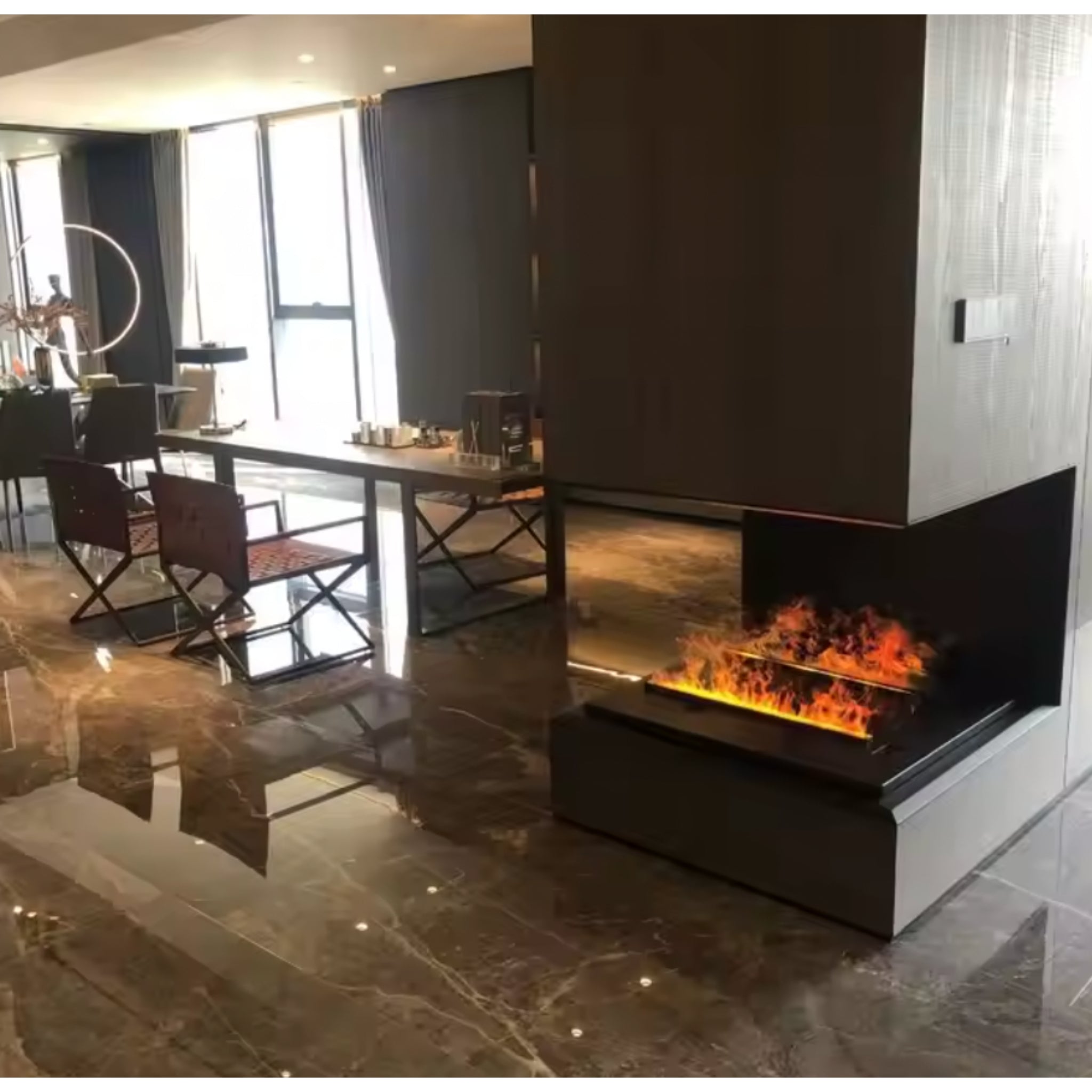 VaporFlame Nebula 36-Inch Water Vapor Fireplace Insert